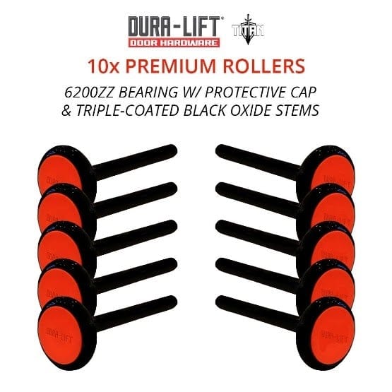titan strength rollers for garage doors